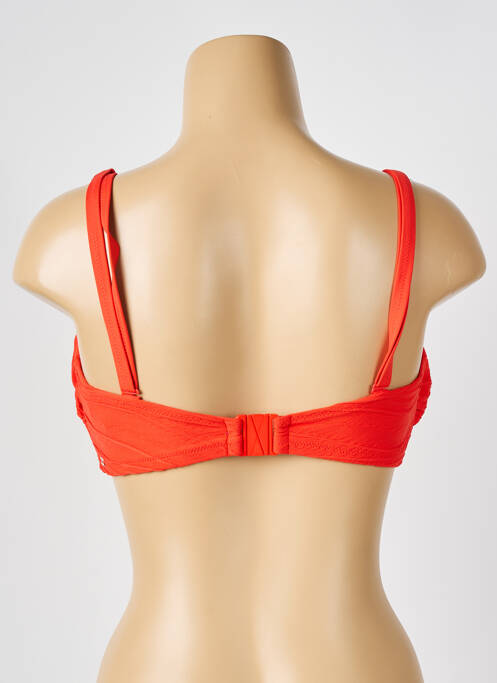 Haut de maillot de bain stretch haut triangles orange FANTASIE femme