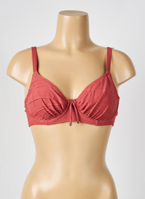 Haut de maillot de bain stretch haut soutien-gorge emboitant rose FANTASIE femme