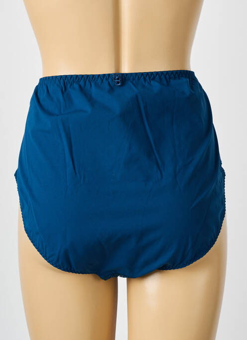 Culotte haute bleu LOUISA BRACQ femme