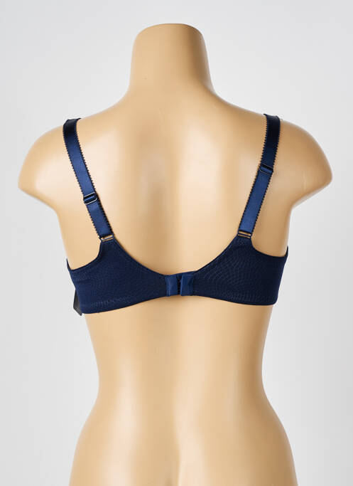 Soutien-gorge effet matière satinée haut soutien-gorge emboitant bleu FANTASIE femme