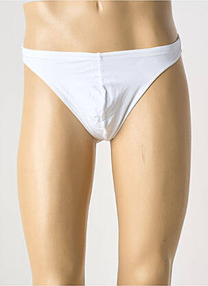 String stretch blanc LOUISA BRACQ homme