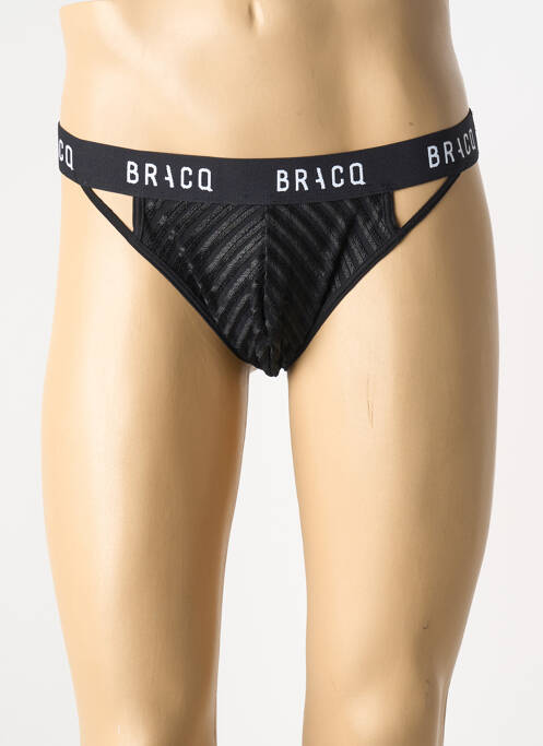 String stretch noir LOUISA BRACQ homme
