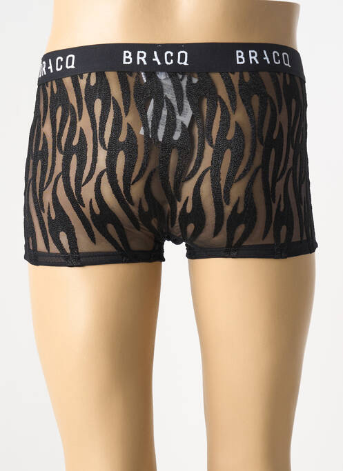 Boxer noir LOUISA BRACQ homme