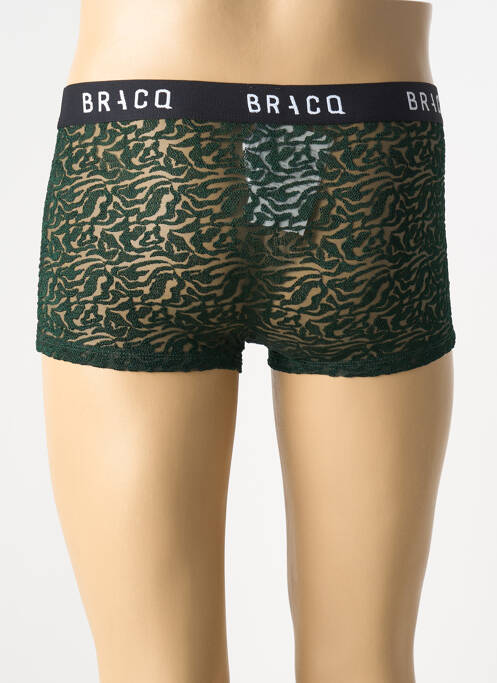 Boxer vert fonce LOUISA BRACQ homme