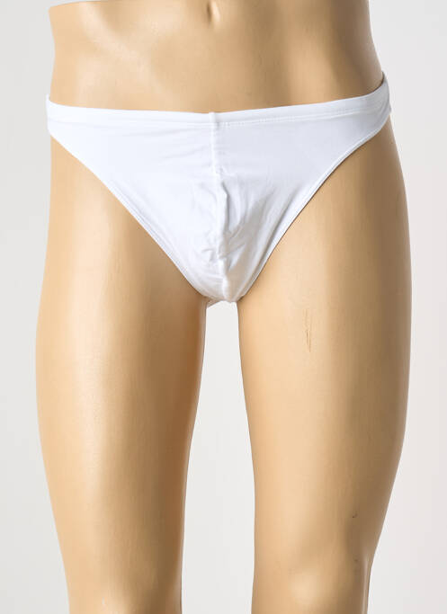 String blanc LOUISA BRACQ pour homme