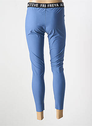 Legging tissage jersey taille normale bleu FREYA femme
