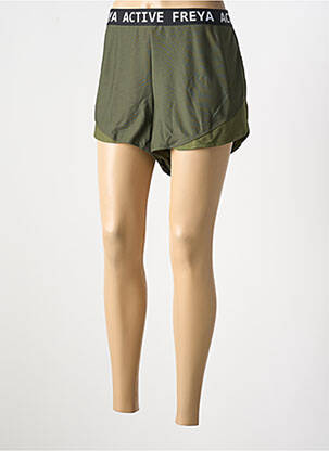 Short taille normale taille normale vert FREYA femme