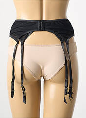 Guêpière/Porte-jarretelle noir LINGERIE STORY pour femme seconde vue