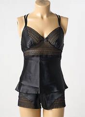 Ensemble lingerie noir LINGERIE STORY pour femme seconde vue