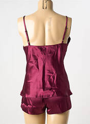 Ensemble lingerie rouge LINGERIE STORY pour femme seconde vue