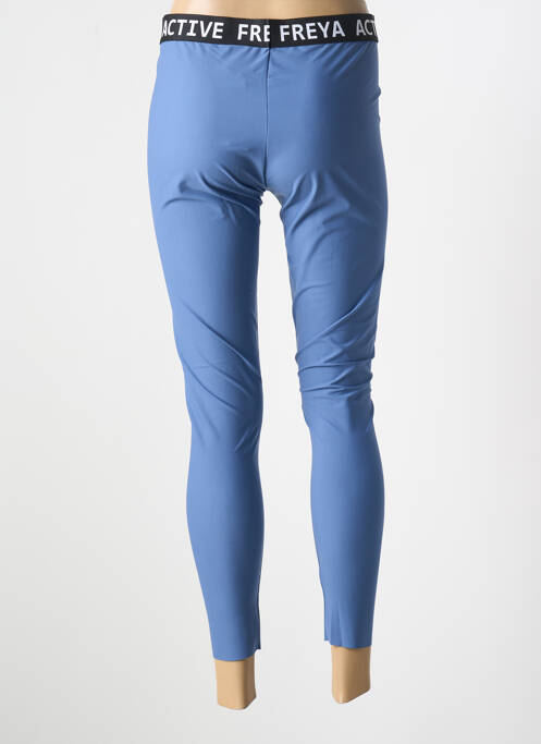 Legging tissage jersey taille normale bleu FREYA femme