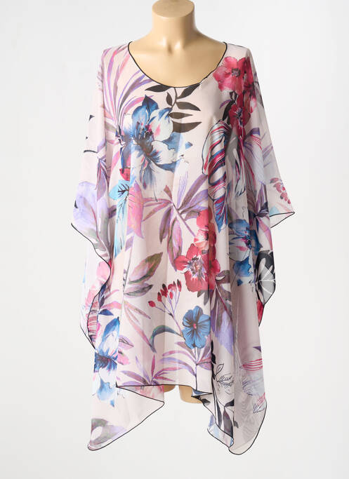 Tunique manches longues rose BIKINIS STORY pour femme