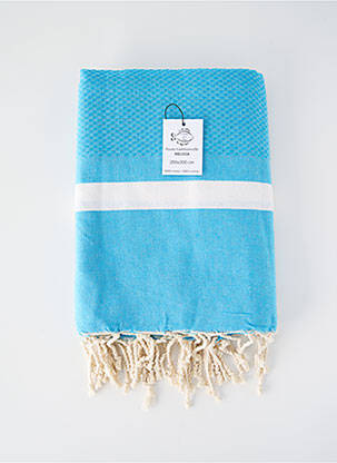 Serviette de plage bleu LE COMPTOIR DE LA PLAGE femme