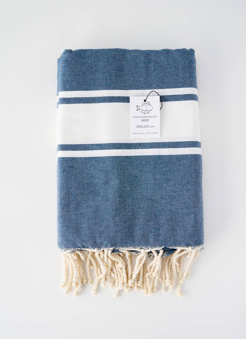 Serviette de plage bleu LE COMPTOIR DE LA PLAGE pour femme