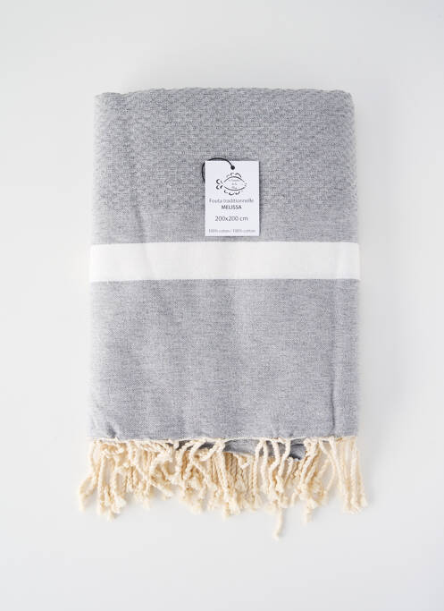 Serviette de plage gris LE COMPTOIR DE LA PLAGE pour femme