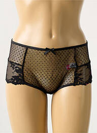 Shorty stretch noir LINGERIE STORY femme