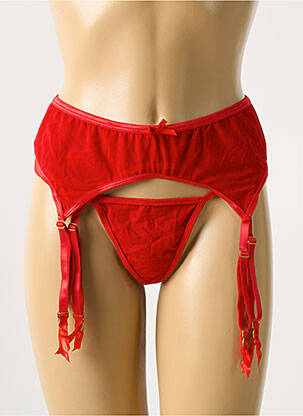 Ensemble lingerie string rouge LINGERIE STORY femme