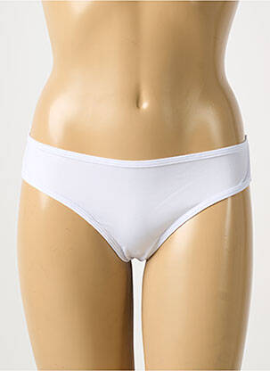 Tanga stretch blanc LINGERIE STORY femme