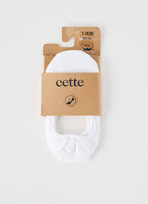 Chaussettes blanc CETTE femme