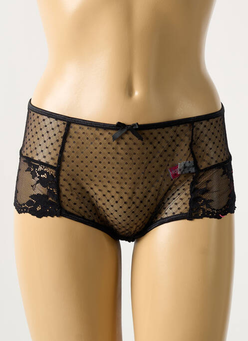 Shorty stretch noir LINGERIE STORY femme