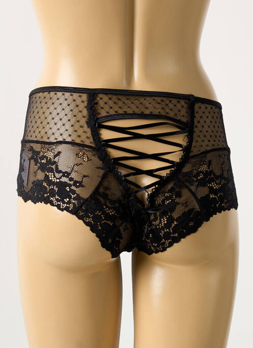 Shorty stretch noir LINGERIE STORY femme
