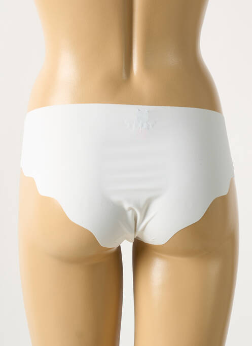 Shorty stretch blanc LINGERIE STORY femme