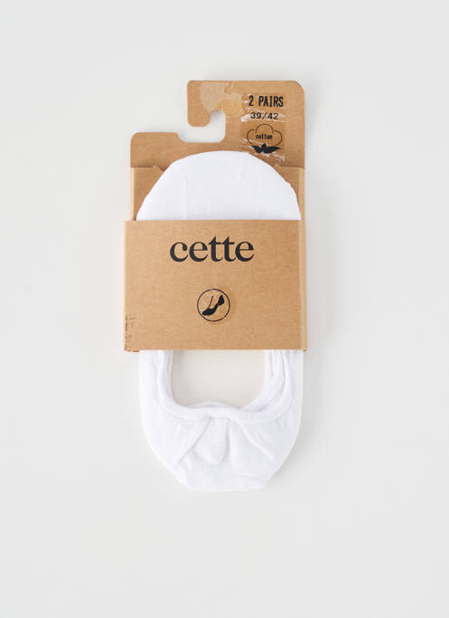 Chaussettes blanc CETTE femme