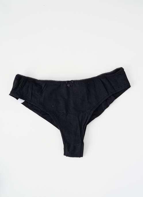 Tanga noir VERDISSIMA femme