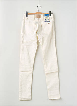 Jeans coupe slim taille basse taille basse beige XX BY MEXX femme