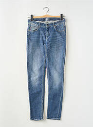 Jeans coupe slim stretch taille normale bleu REIKO femme