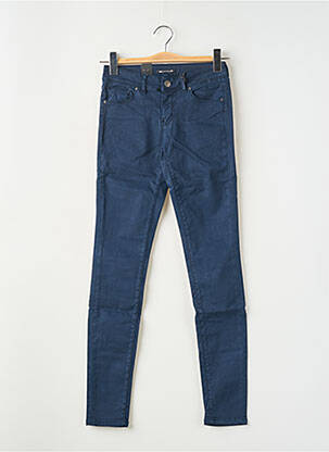 Jeans coupe slim taille basse taille basse bleu CIMARRON femme