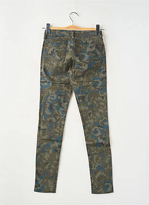 Jeans coupe slim taille normale taille normale vert REIKO femme