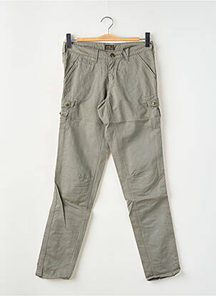 Pantalon cargo slim taille normale vert ATTRACT femme