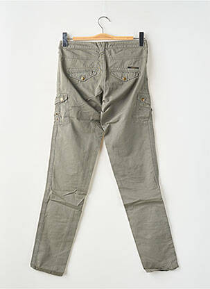 Pantalon cargo slim taille normale vert ATTRACT femme