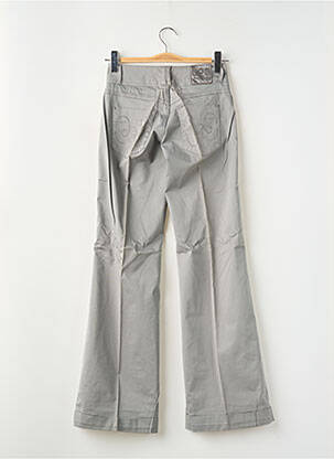 Pantalon flare taille normale taille normale gris LES P'TITES BOMBES femme