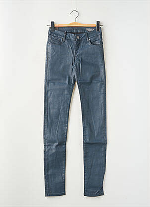Jeans skinny stretch taille basse bleu SCHOOL RAG femme