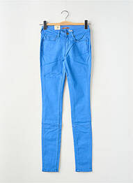 Jeans coupe slim taille basse taille basse bleu CIMARRON femme