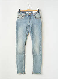 Jeans coupe slim stretch taille normale bleu REIKO femme