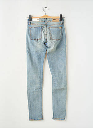 Jeans coupe slim stretch taille normale bleu REIKO femme