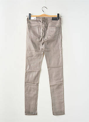 Jeans coupe slim taille basse taille basse gris REIKO femme
