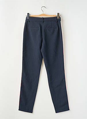 Pantalon chino broderie galons latéraux taille normale bleu STREET ONE femme