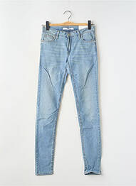 Jeans coupe slim stretch taille normale bleu REIKO femme