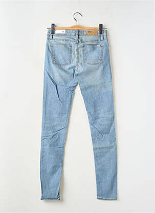 Jeans coupe slim stretch taille normale bleu REIKO femme