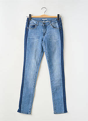 Jeans coupe slim taille basse taille basse bleu CIMARRON femme