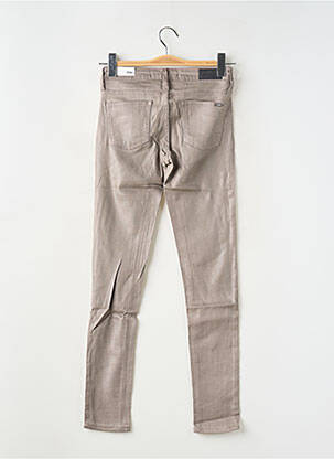 Jeans skinny stretch taille basse gris REIKO femme