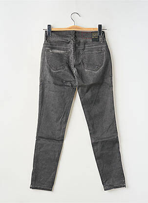 Pantalon slim taille basse taille basse gris FIVE PM femme