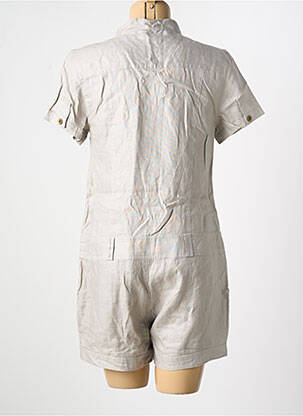 Combishort poches manches courtes gris LES P'TITES BOMBES femme