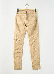 Jeans coupe slim beige REIKO pour femme seconde vue