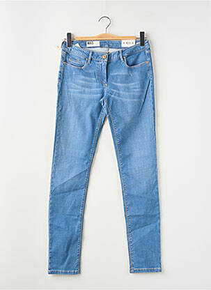 Jeans coupe slim bleu WAS pour femme