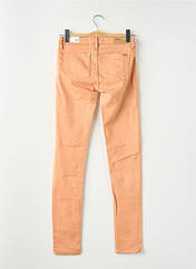Jeans coupe slim orange REIKO pour femme seconde vue